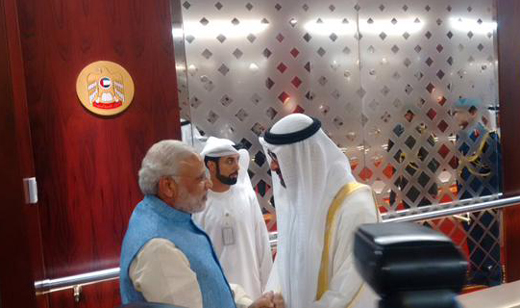 modi in uae